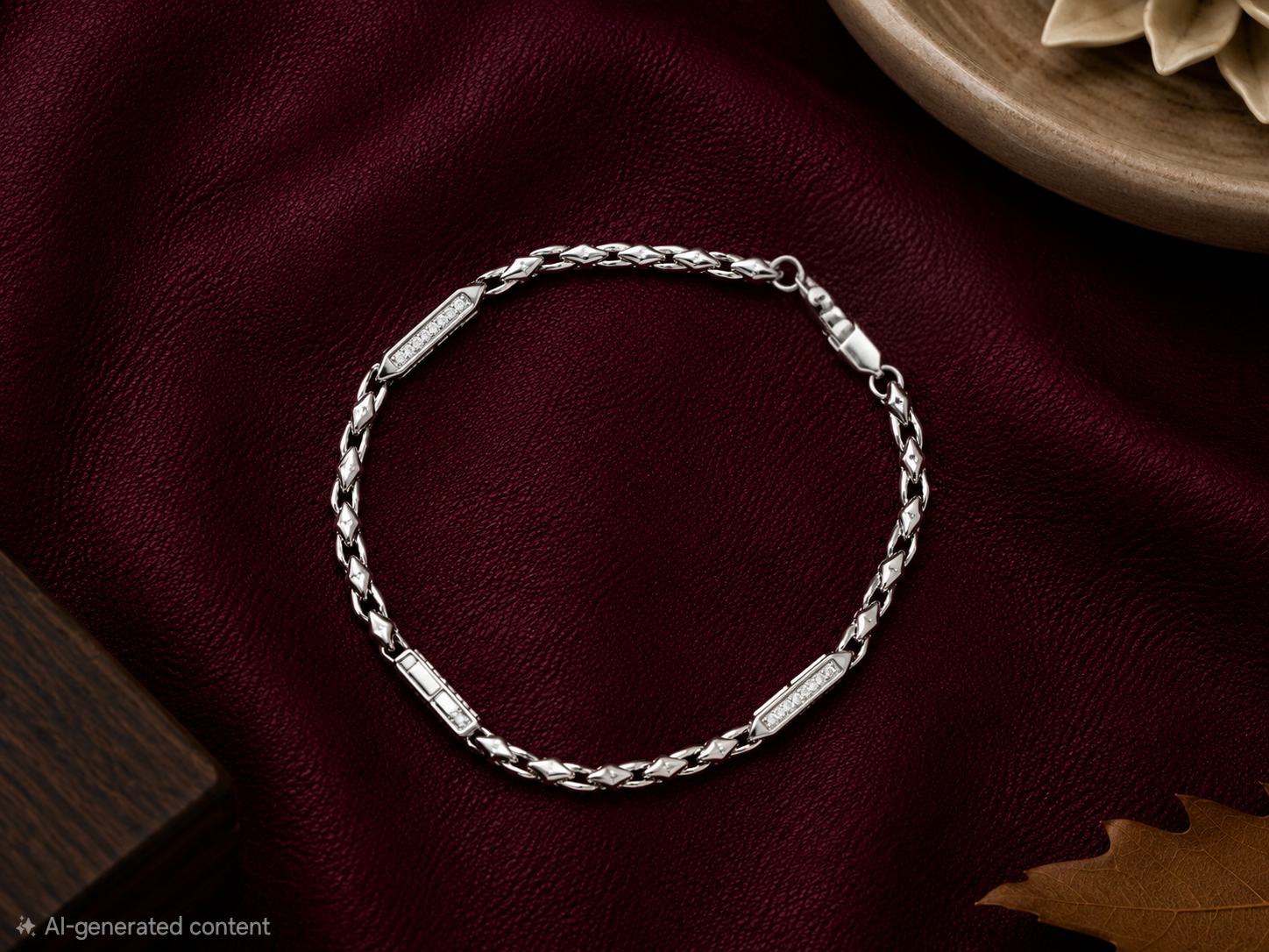 ✨ Imperial Silver Link Bracelet