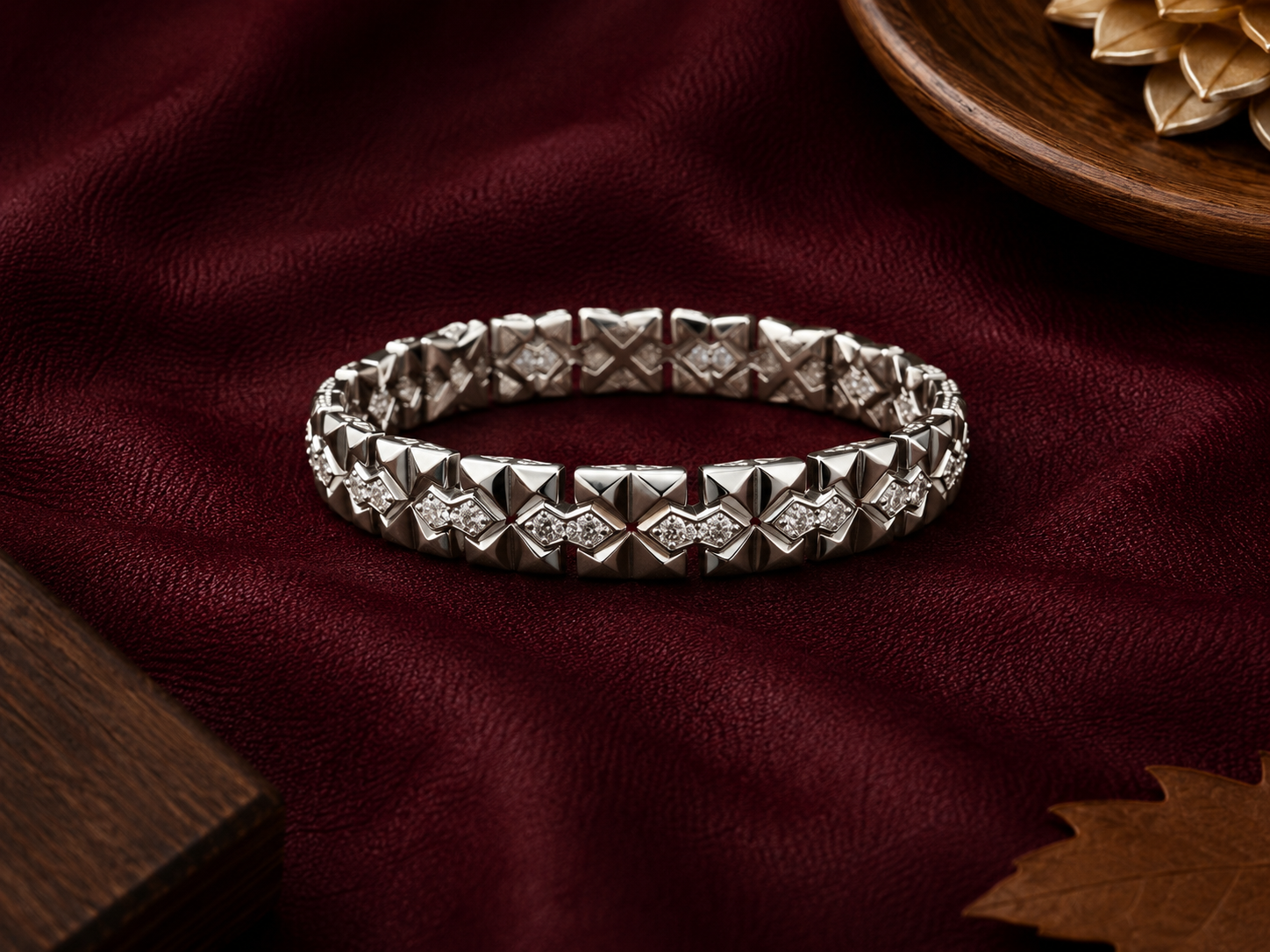 💎 Diamond X-Link Bracelet
