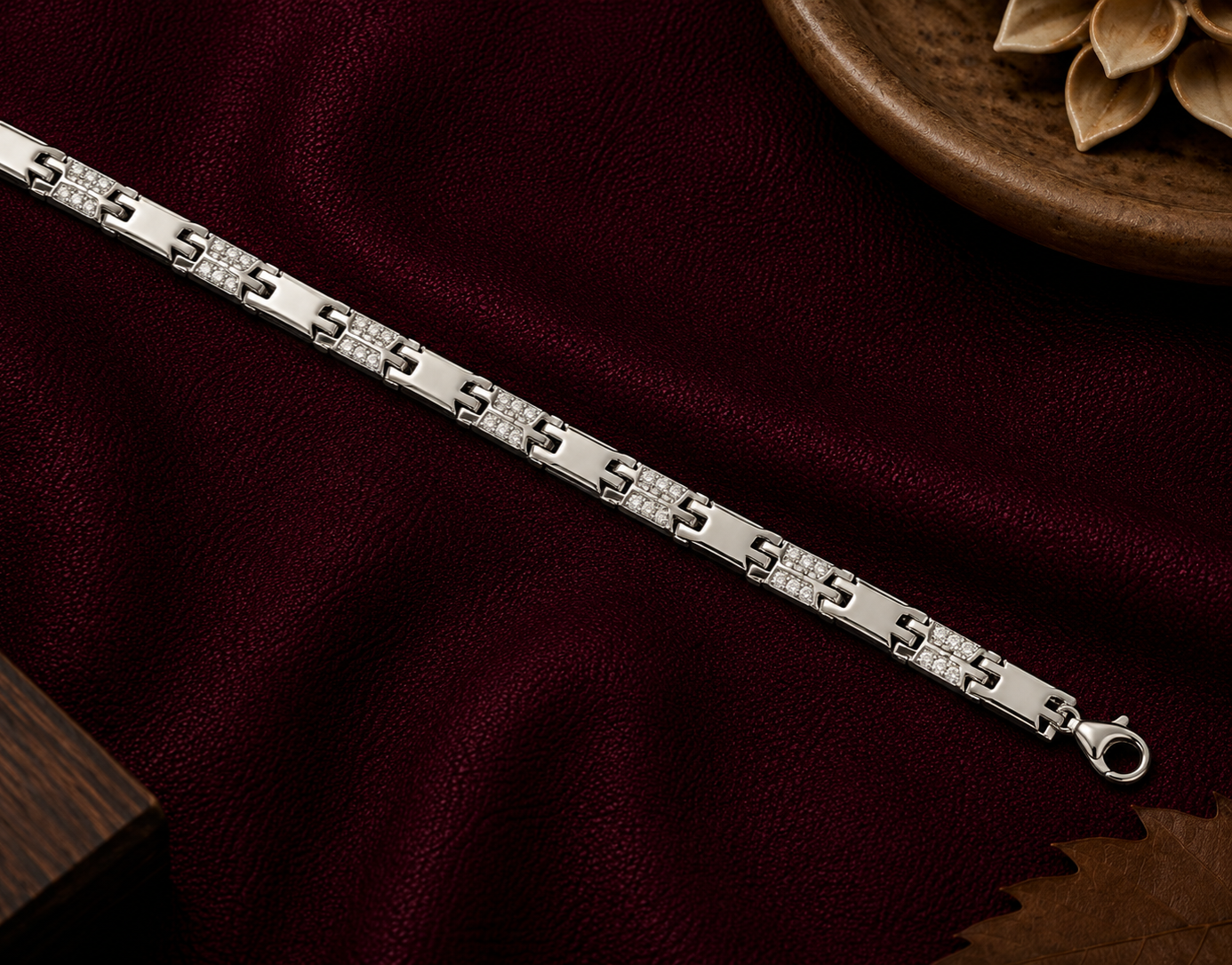 Imperial Sparkle Link Bracelet — A