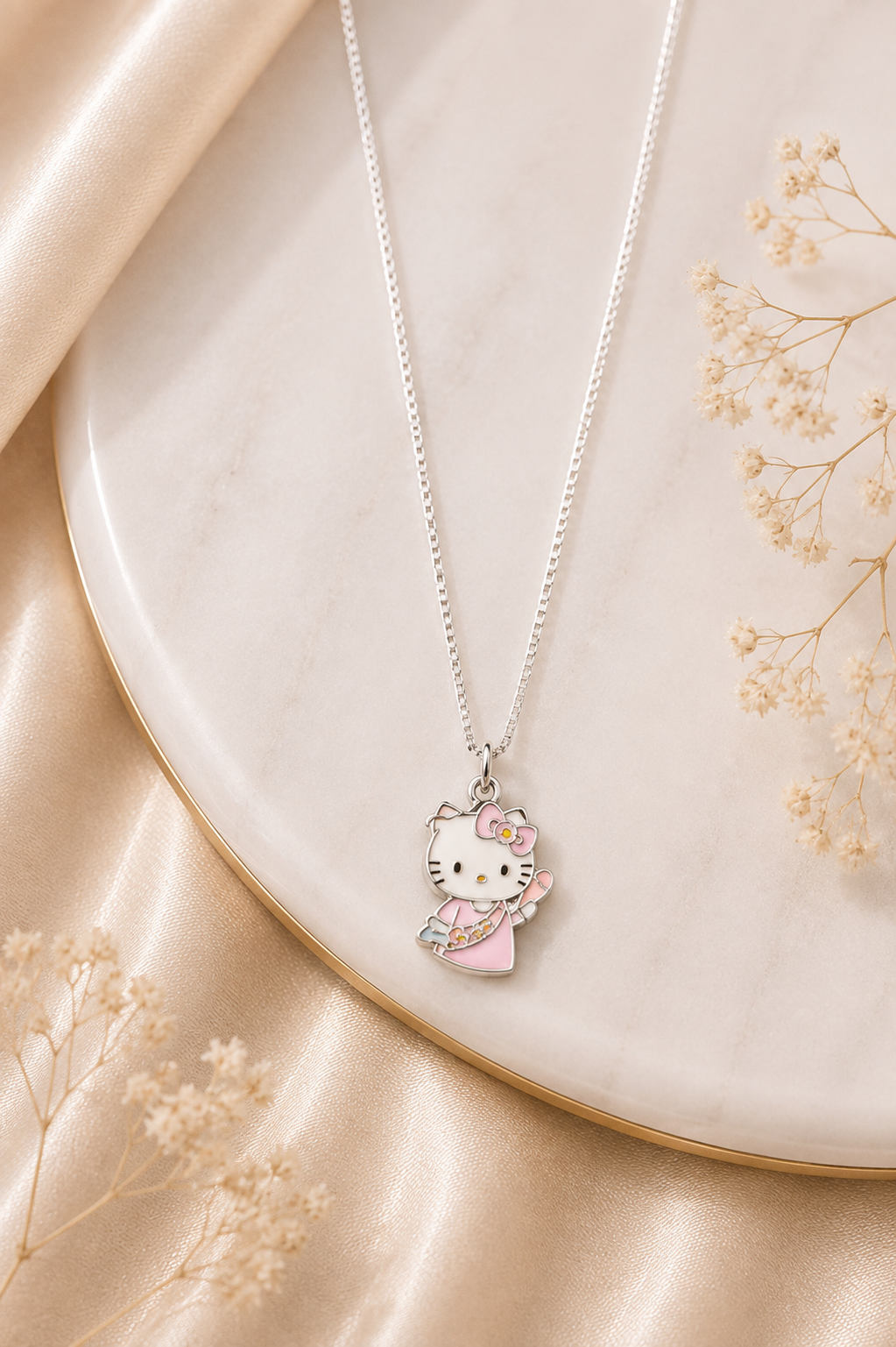 🎀 Hello Kitty Pink charm chain