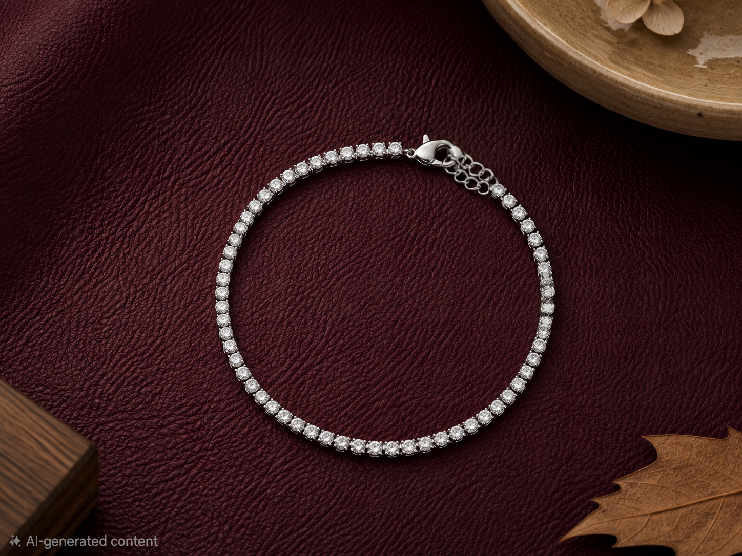 ✨ Classic Tennis Bracelet