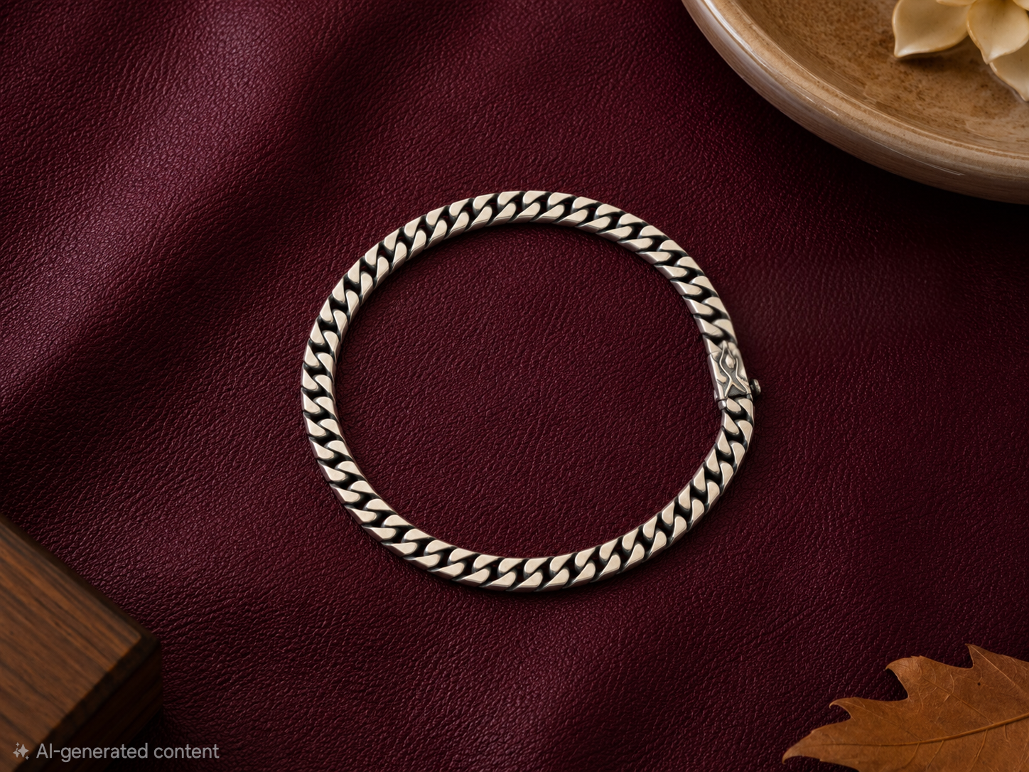 ✨ Classic Silver Cuban Bracelet