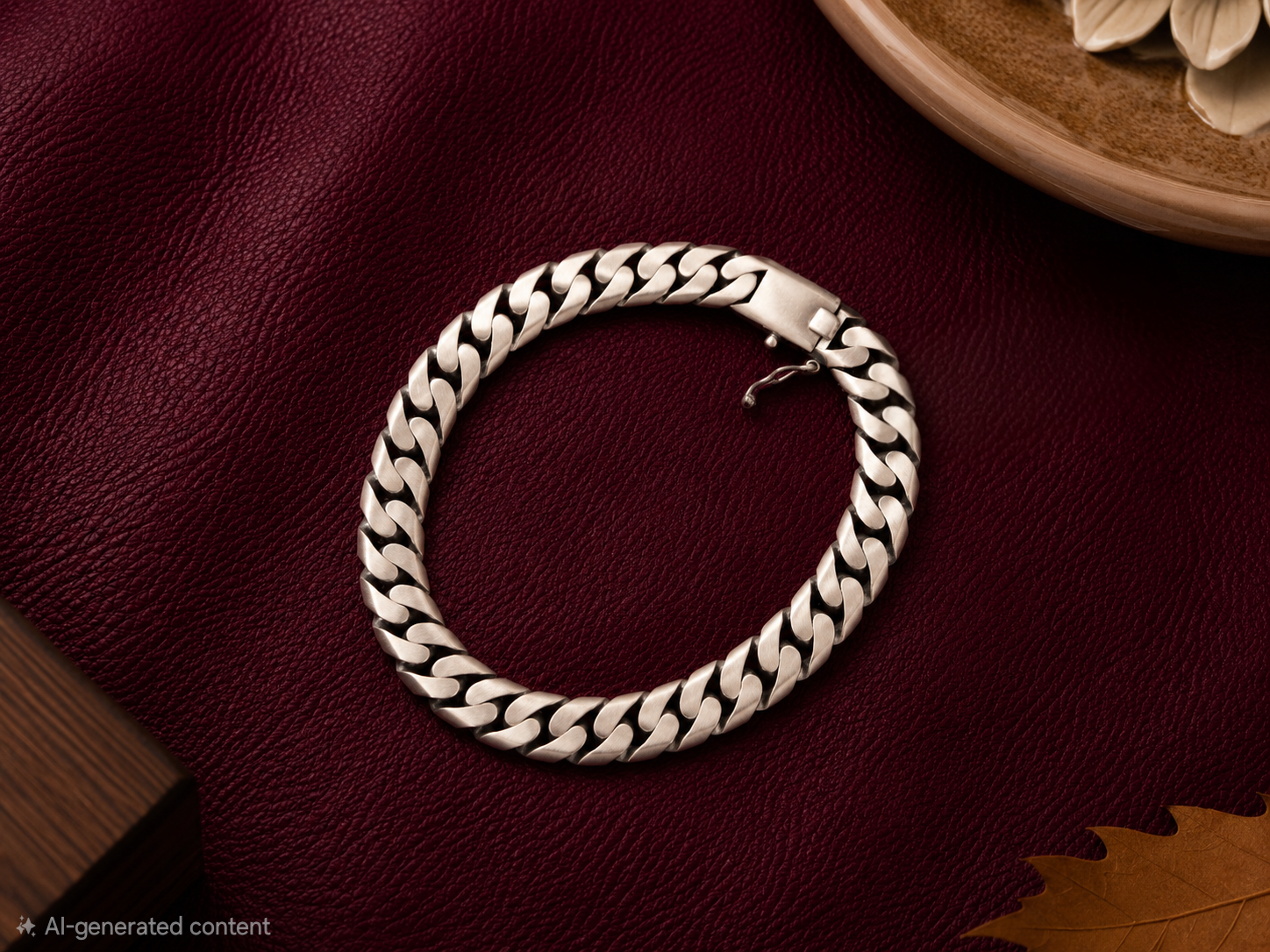 ✨ Silver Cuban Link Bracelet