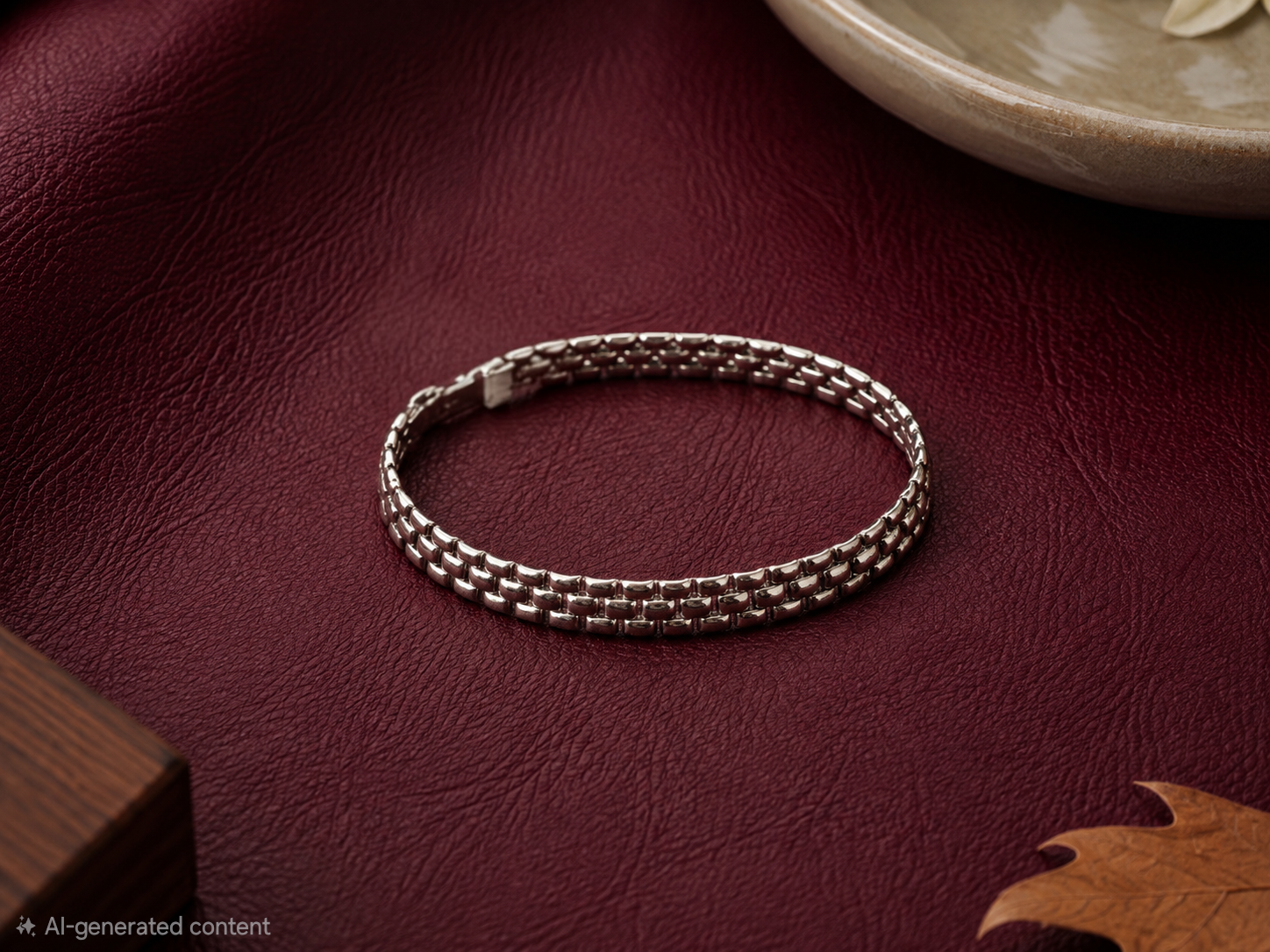 ✨ Silver Luxe Link Bracelet
