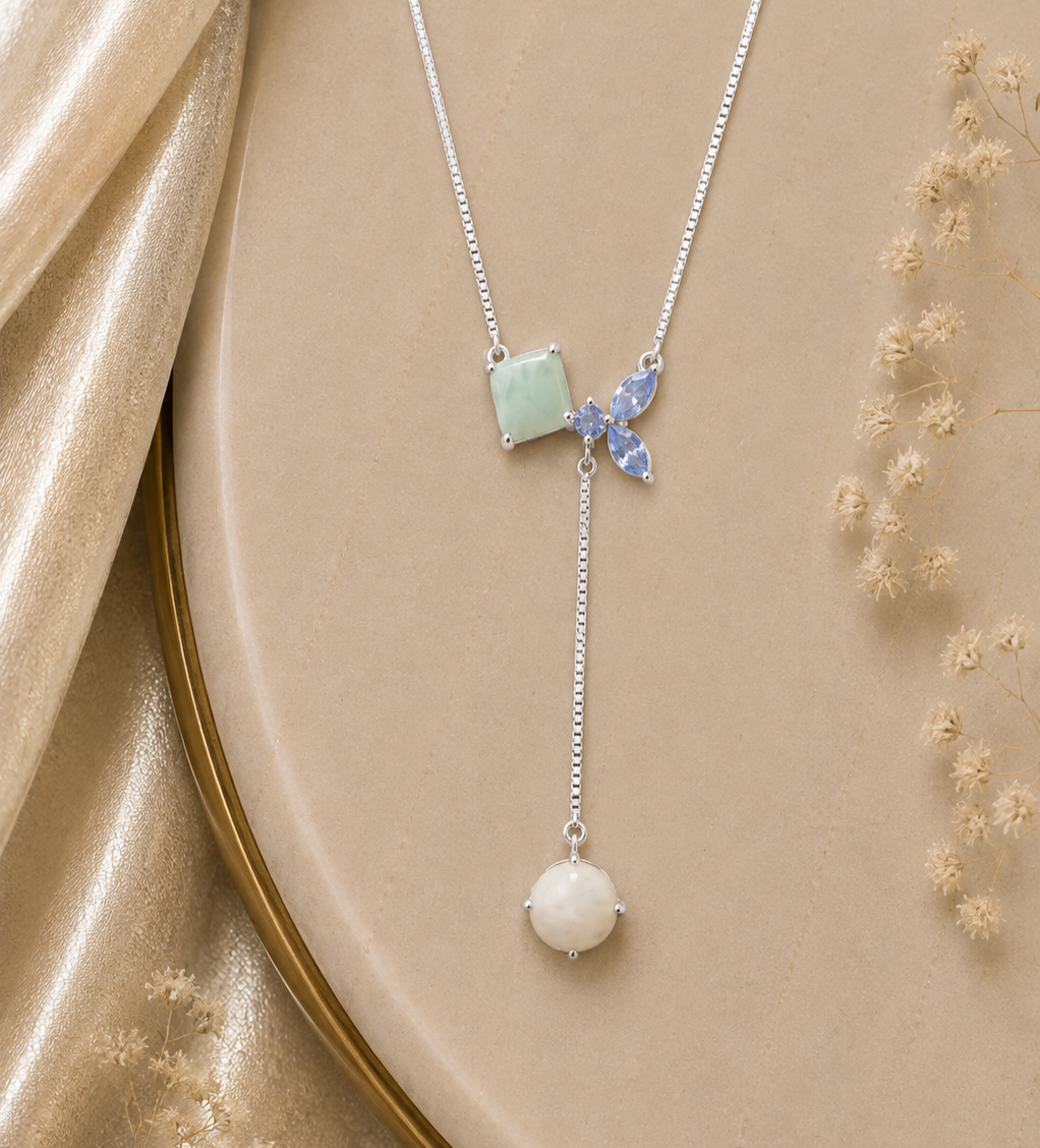 💎 Celestial Bloom Pendant chain