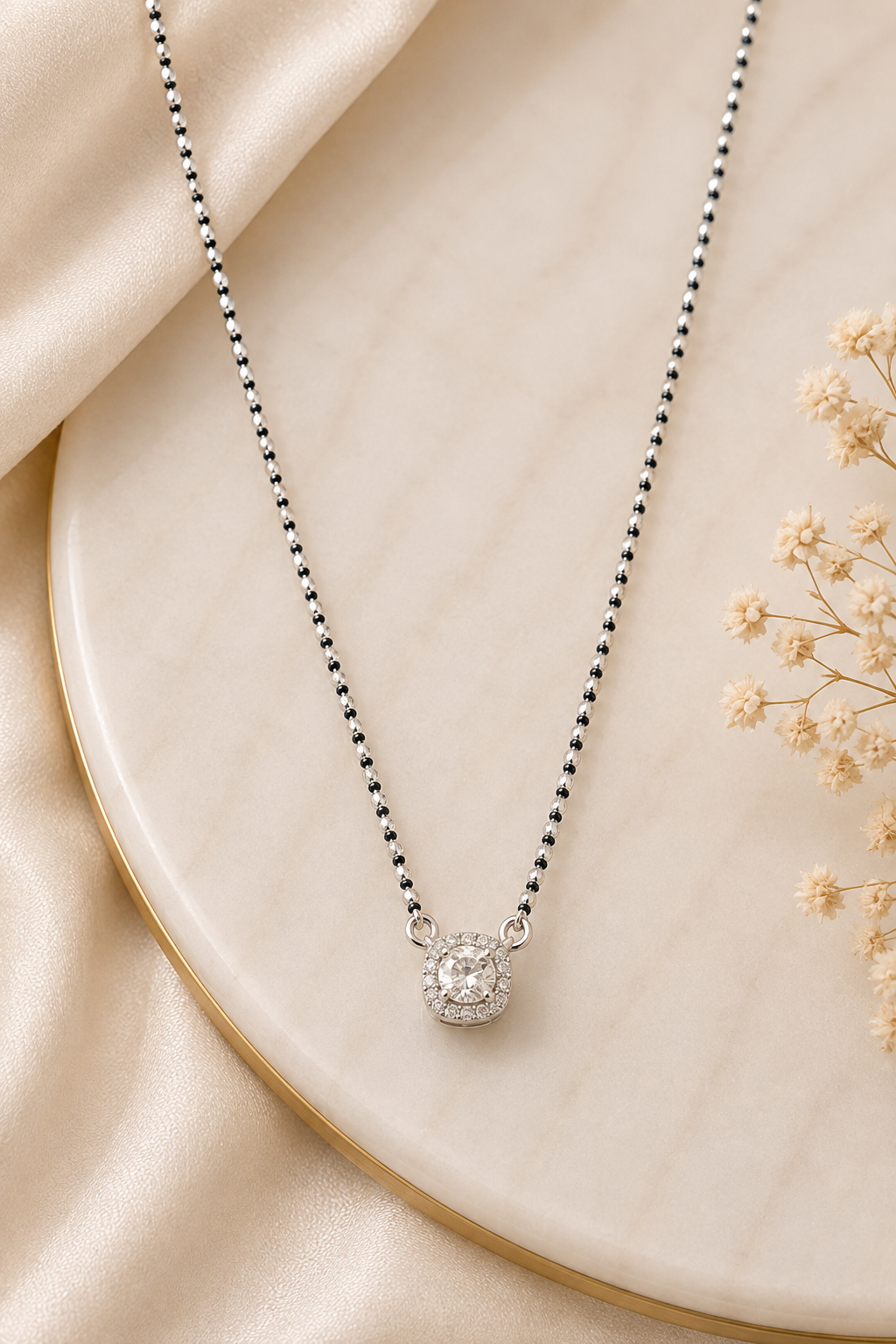 Diamond-Cut Mangalsutra