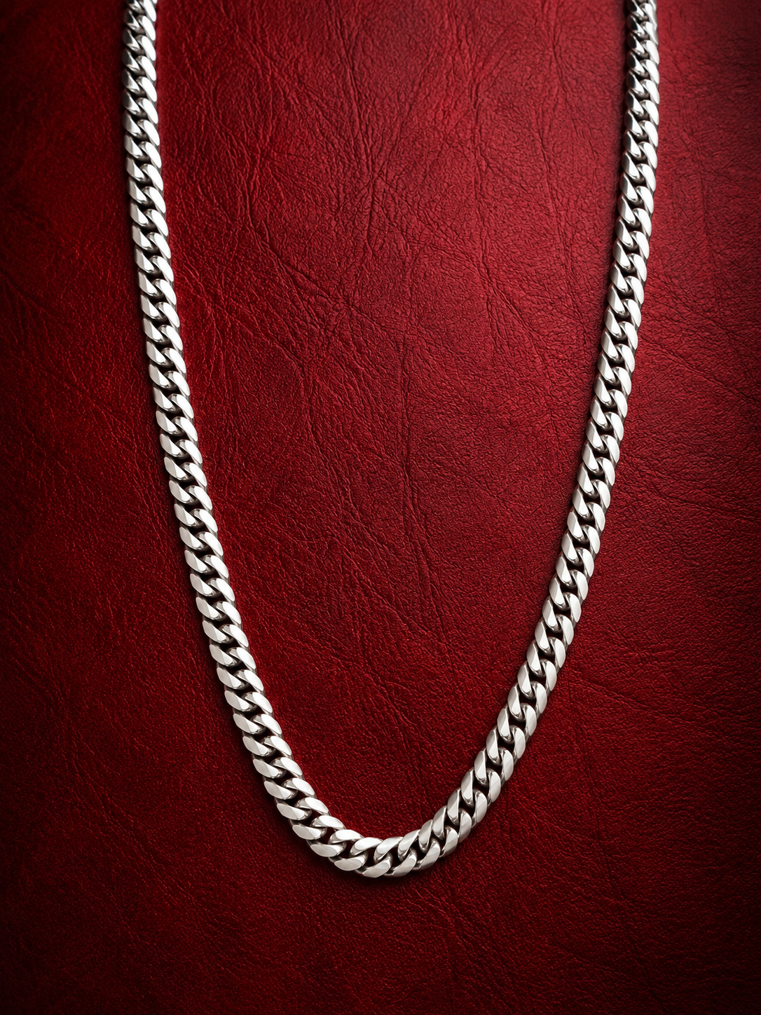 Silver Cuban Link Chain
