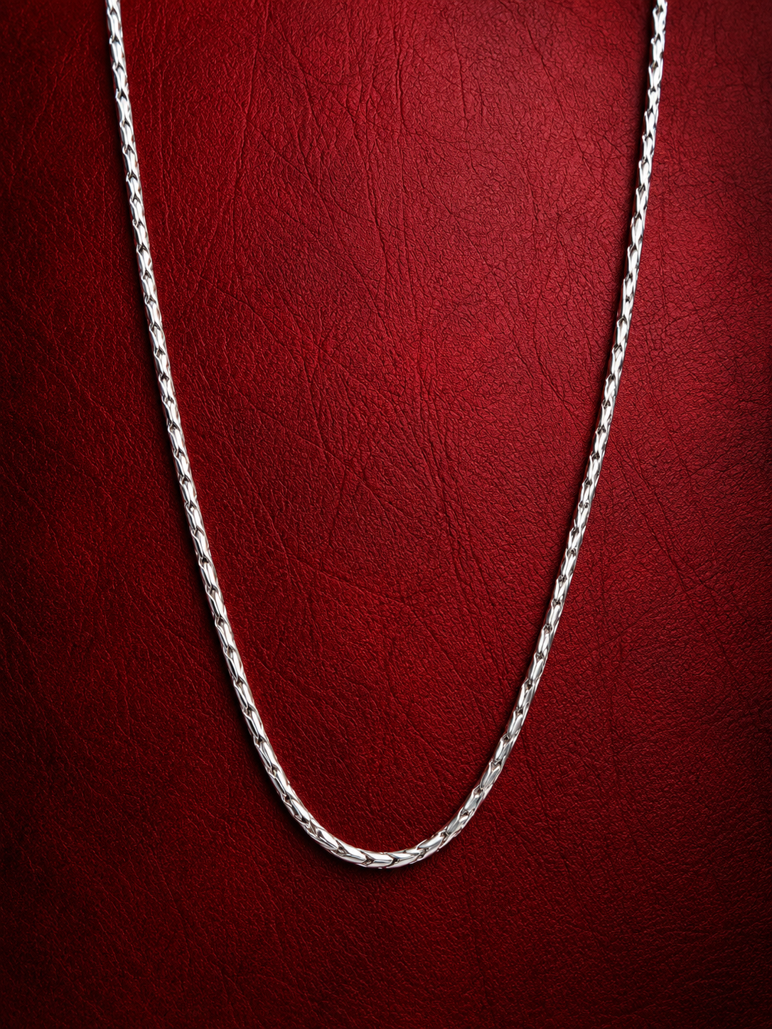 Silver Twisted Chain