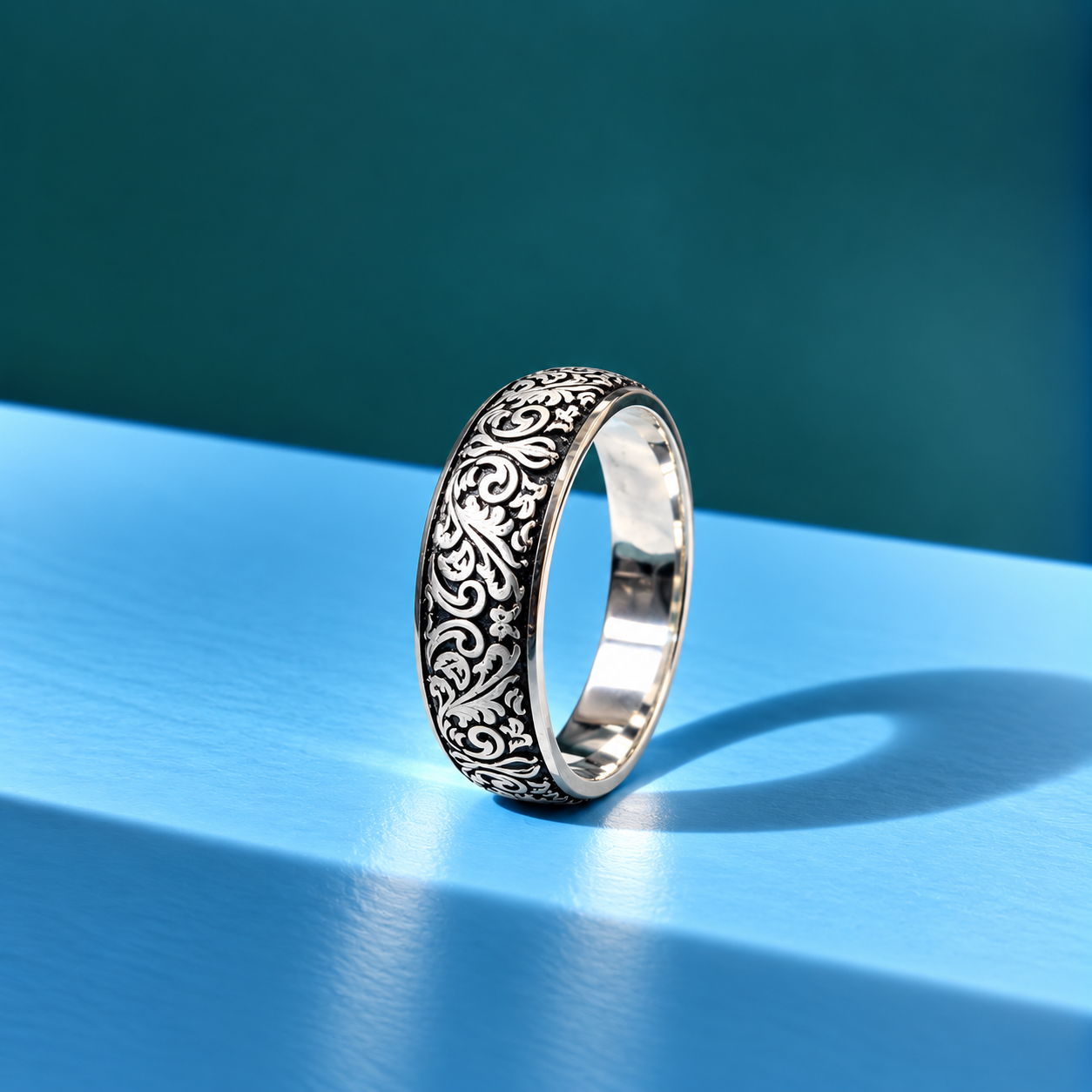 Vintage Silver Filigree Ring ✨