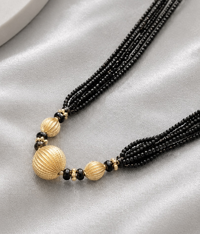 Maharashtrian Golden mangalsutra🖤✨