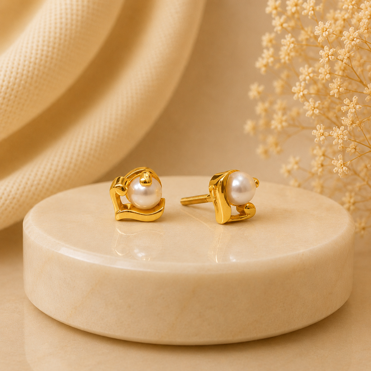 Golden Pearl Elegance ✨