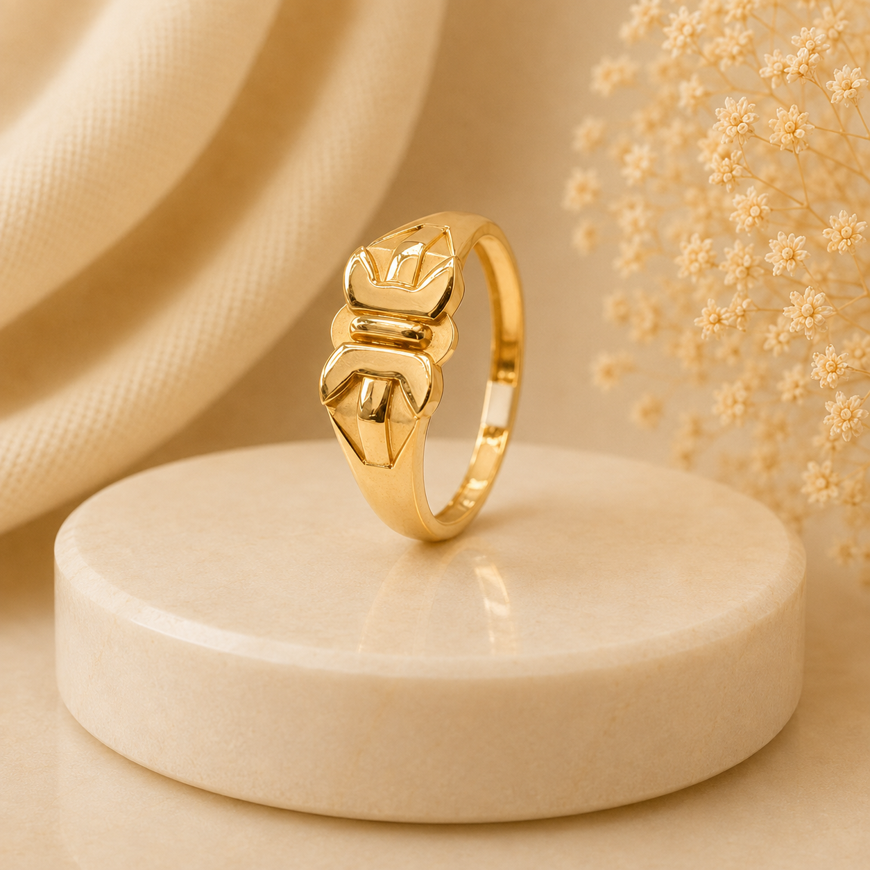 ✨ Golden Elegance Ring 💍