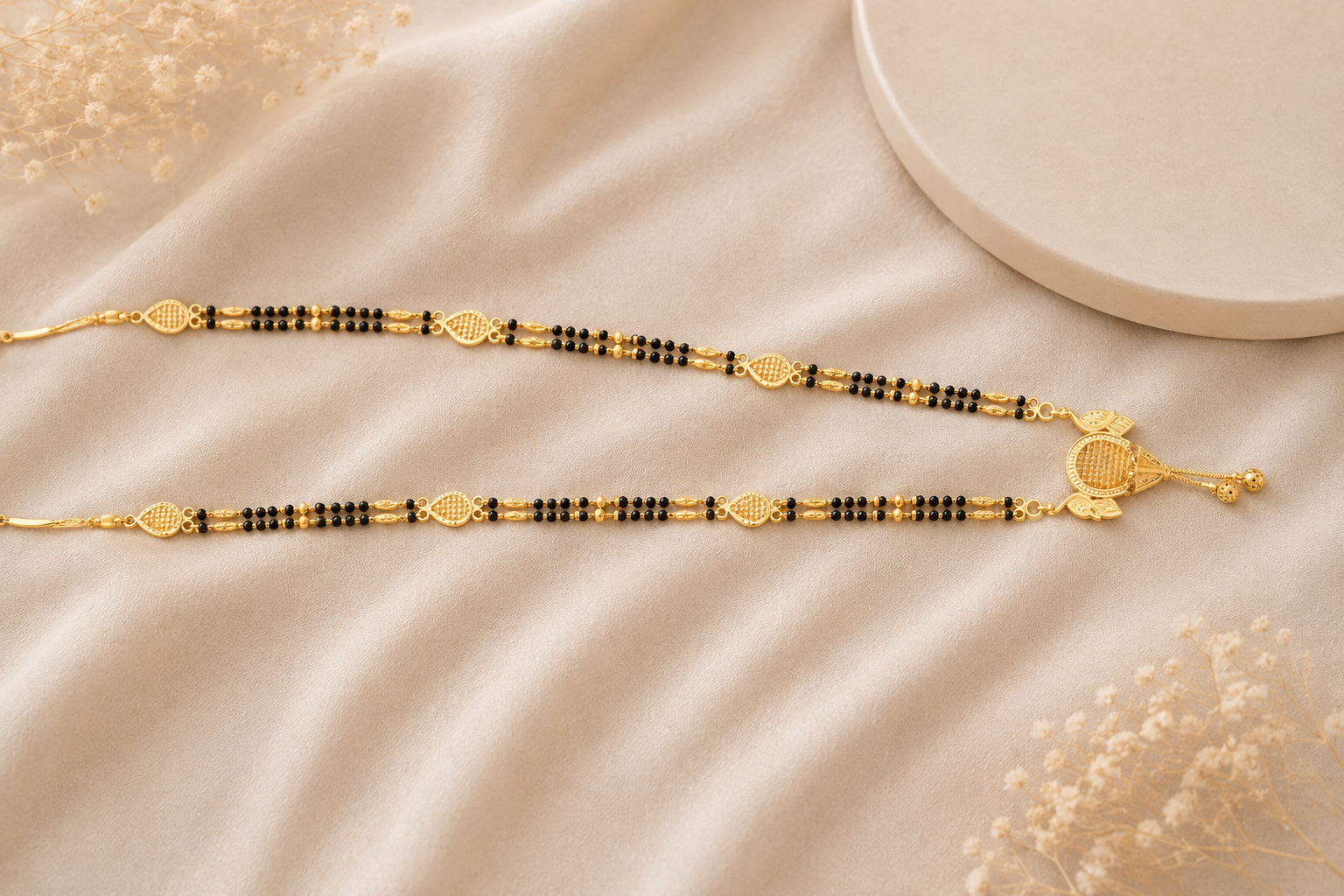 Royal Gold Long Mangalsutras ✨🖤