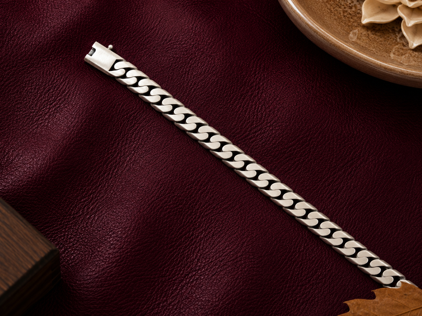 ✨ Silver Cuban Link Bracelet