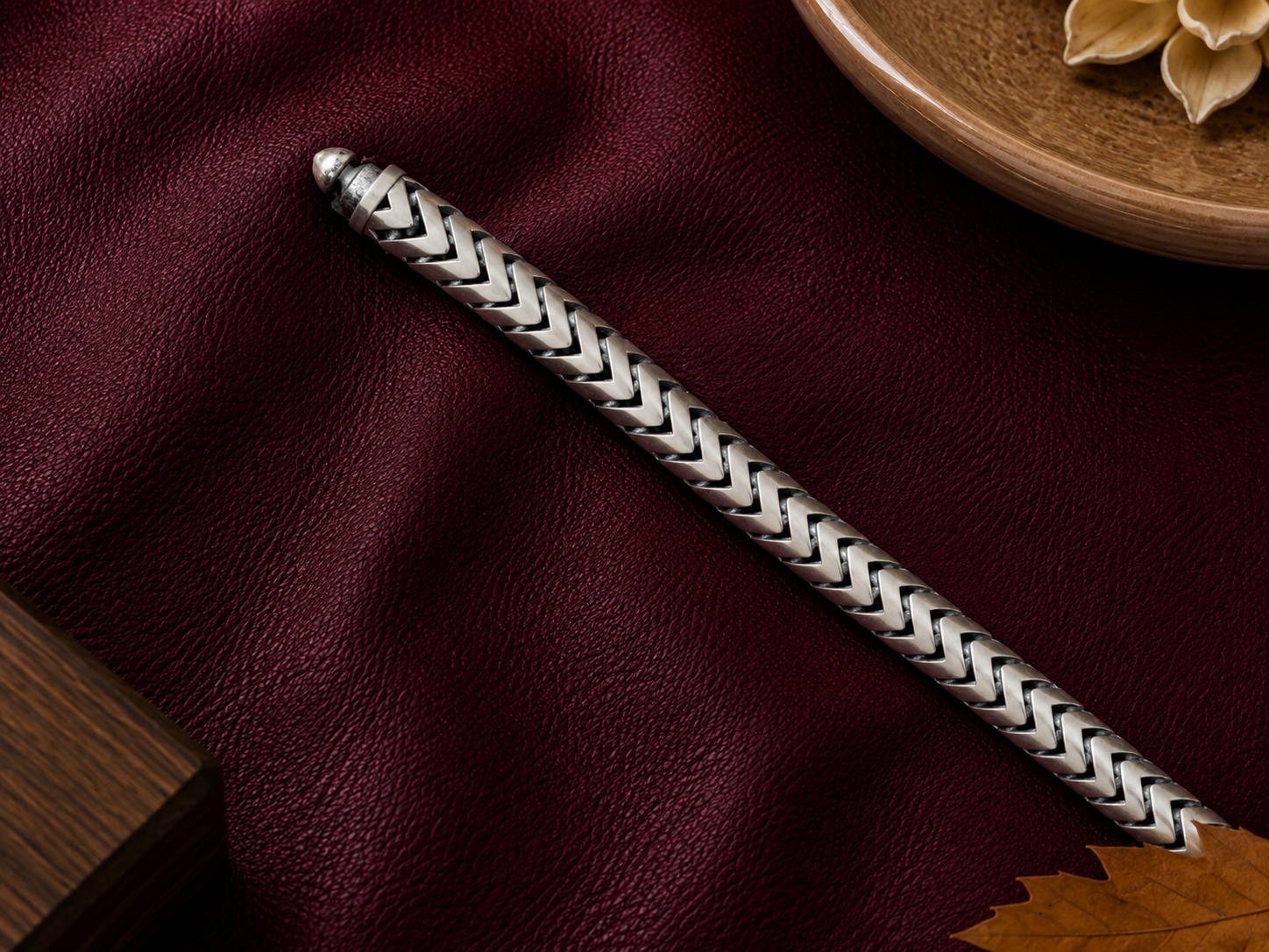 🐍 Royal Chevron Snake Bracelet
