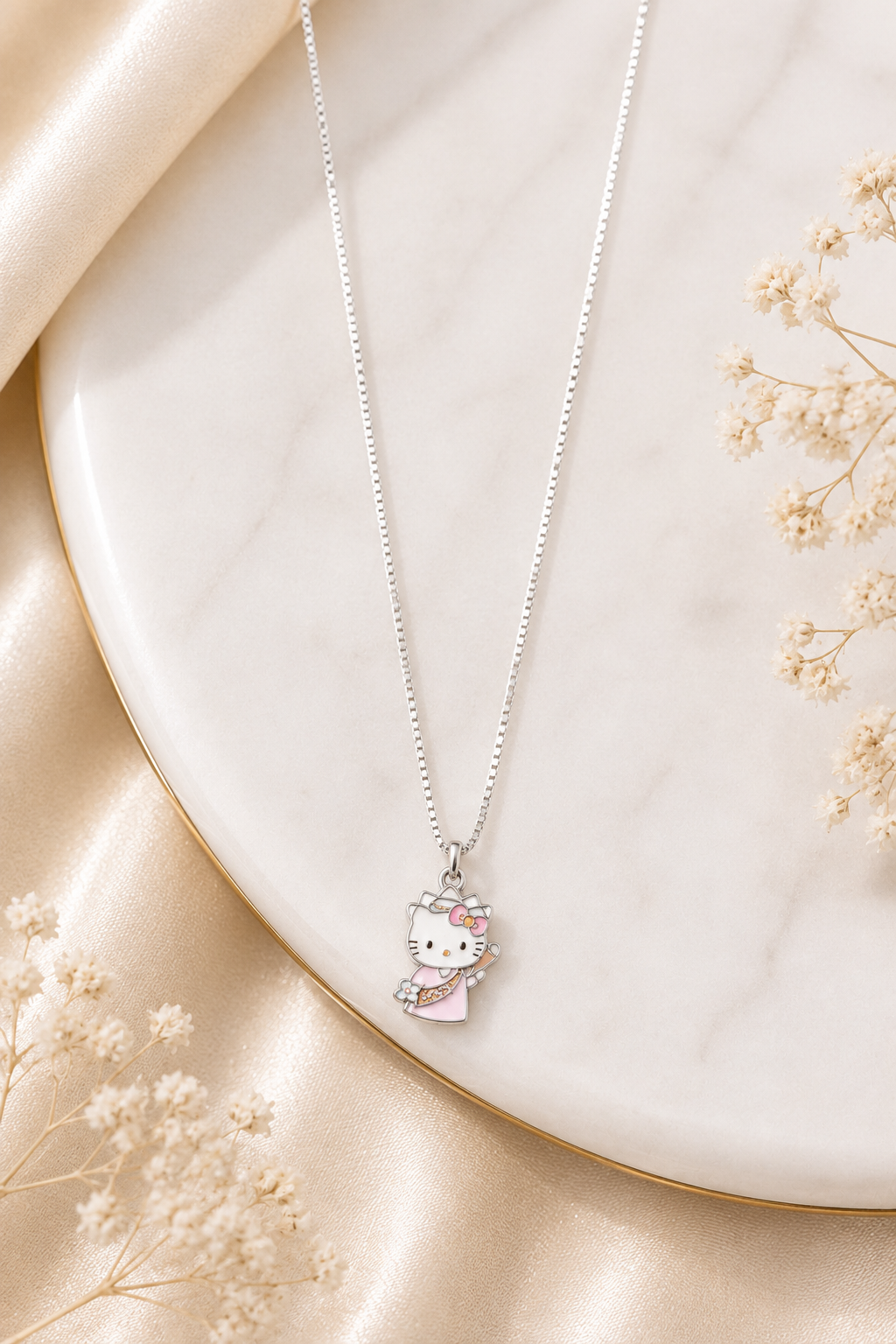 🎀 Hello Kitty Pink charm chain