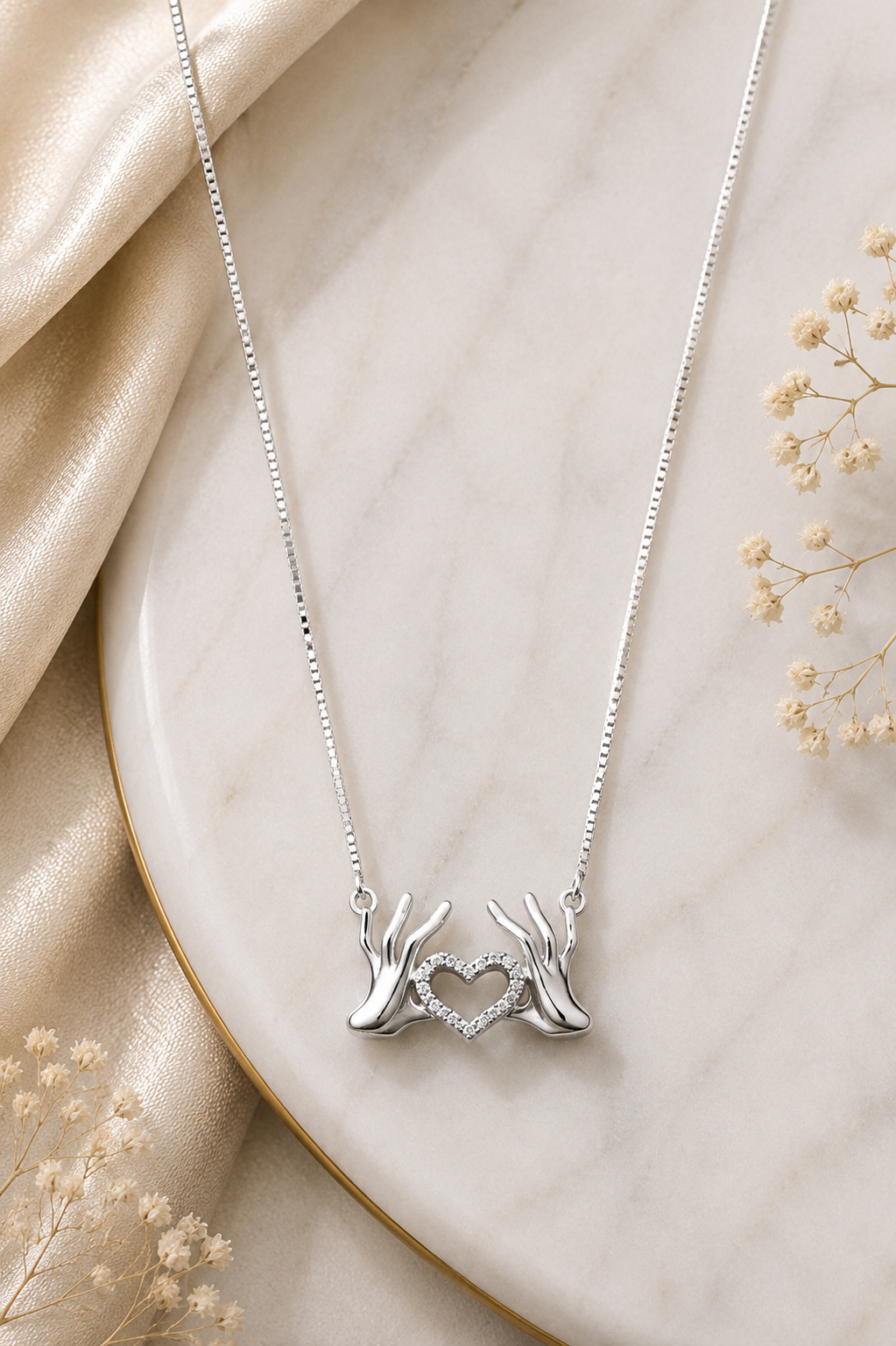 💕 Love Antler Pendant chain