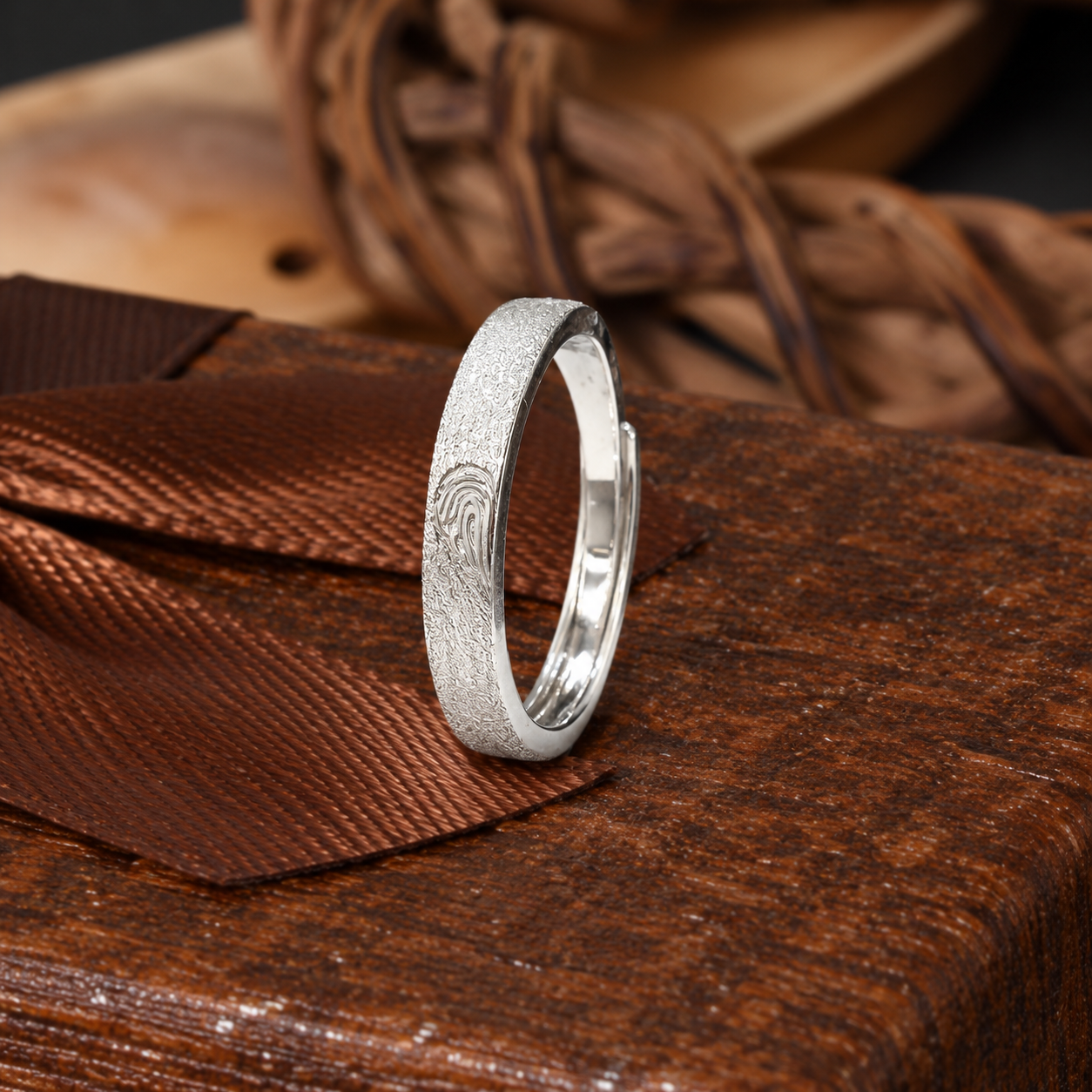 Elegant Silver Couple Rings 💍✨
