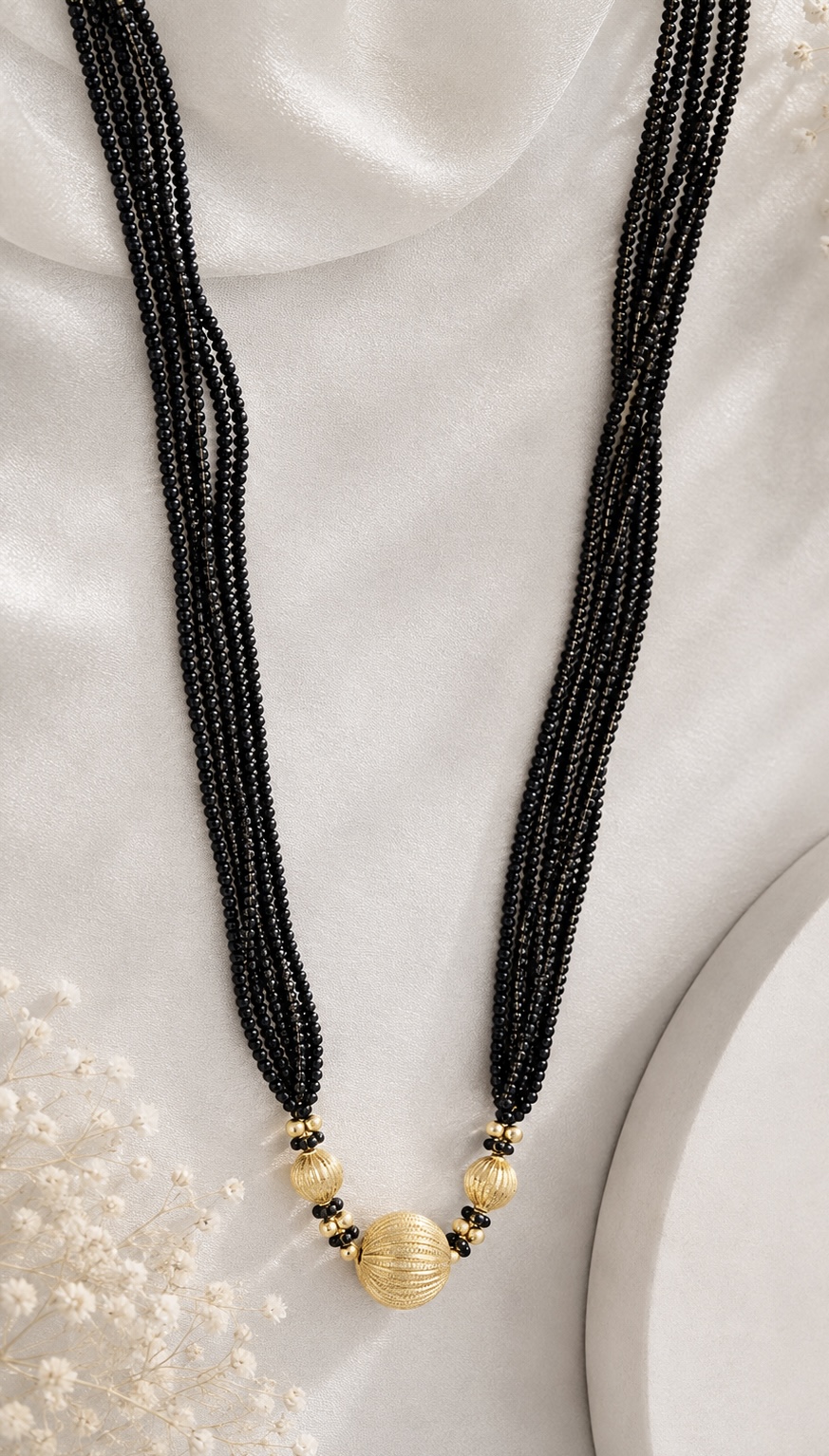 Maharashtrian Golden mangalsutra🖤✨