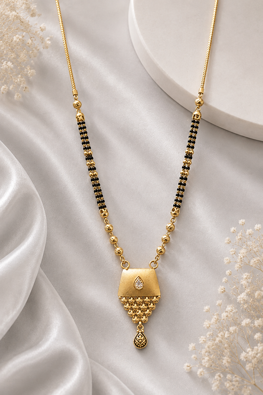 Royal Gold Mangalsutra ✨🖤